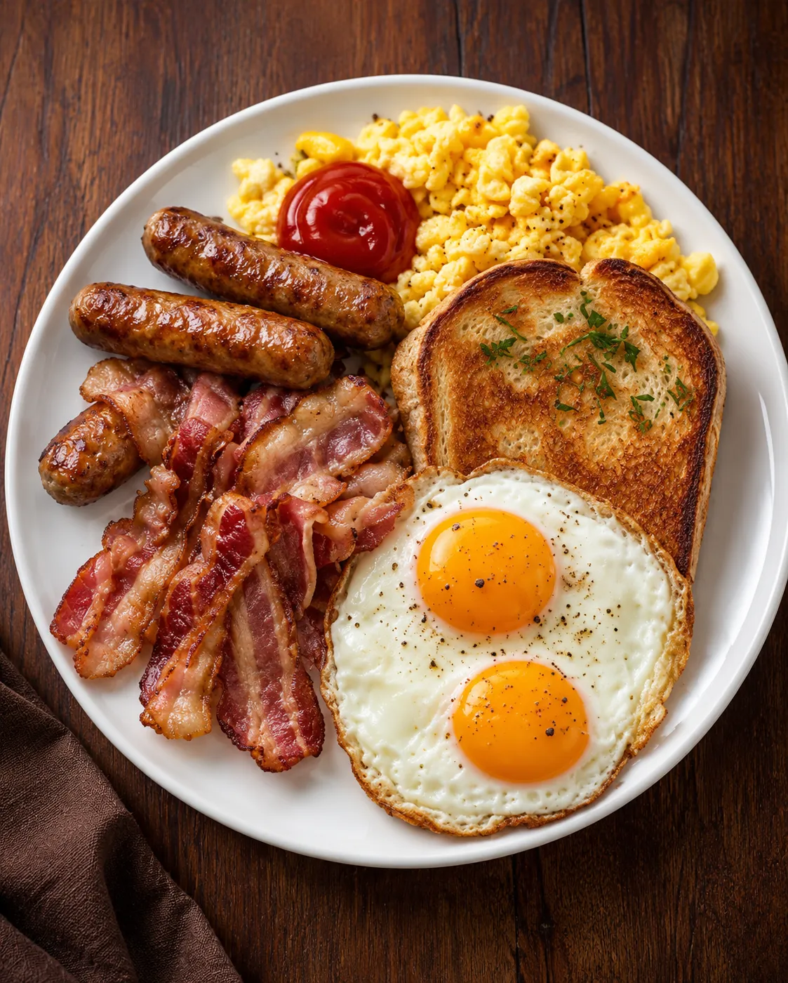 Supreme Canadian breakfast in Saskatoon, SK at Bun's House Restaurant